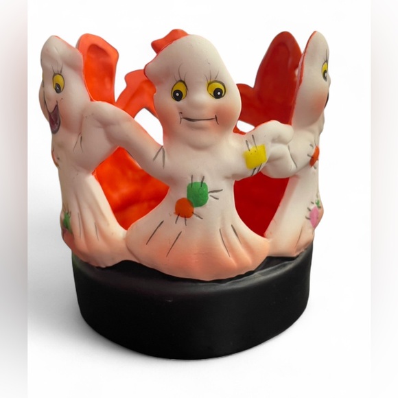 VINTAGE 2000’s K’s COLLECTION GHOST CANDLE HOLDER - Picture 4 of 9